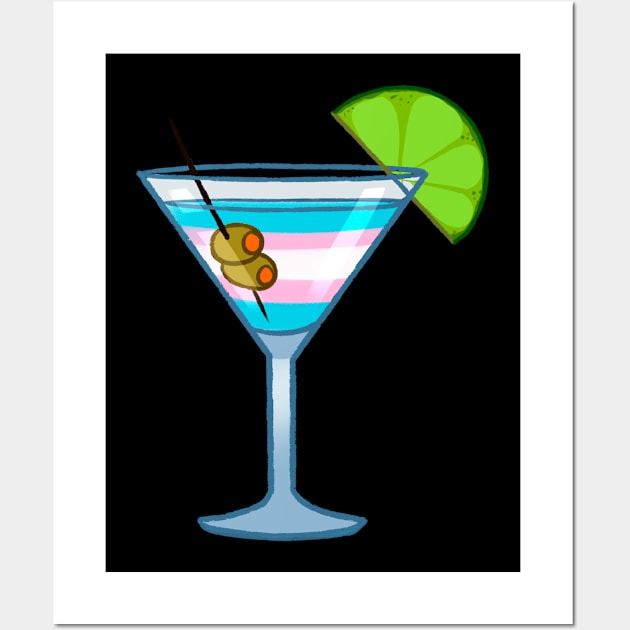 Transgender cocktail #1 Wall Art by gaypompeii